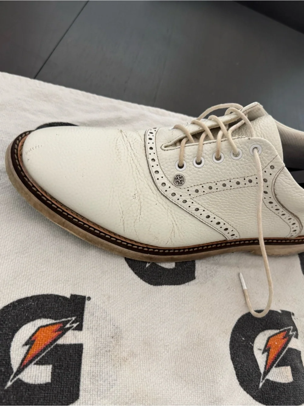Gfore Galveston Pebble leather golf shoe - Size 14